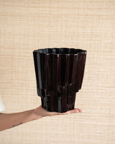 Planter Drava Brown - Things I Like Things I Love