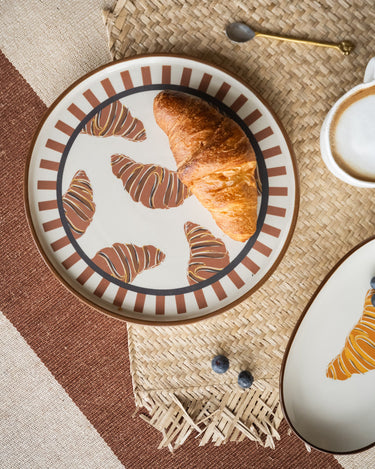 Plate Croissant - Things I Like Things I Love