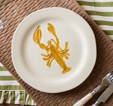 Plate Lobster Ceramic - Things I Like Things I Love