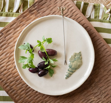 Plate Shell Ceramic - Things I Like Things I Love