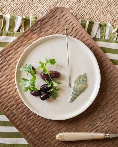 Plate Shell Ceramic - Things I Like Things I Love