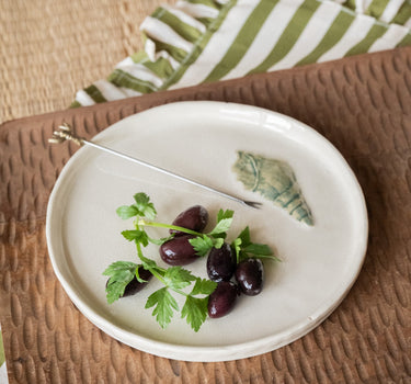 Plate Shell Ceramic - Things I Like Things I Love