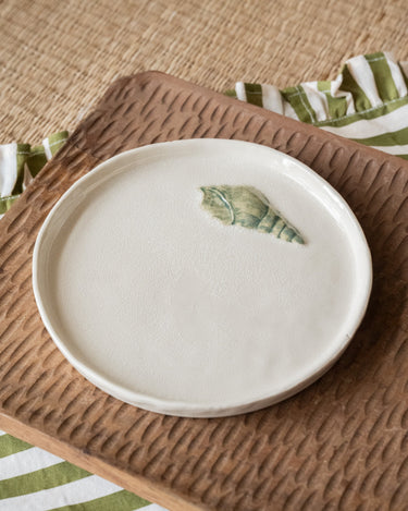 Plate Shell Ceramic - Things I Like Things I Love