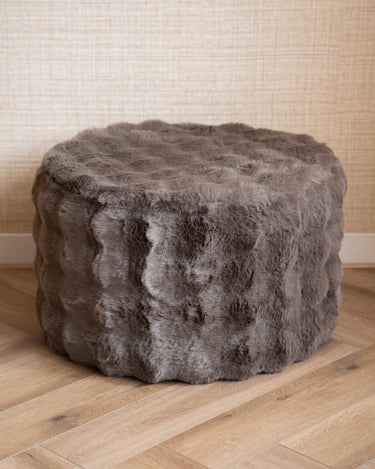 Pouf Olven Fluffy Brown - Things I Like Things I Love