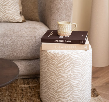 Pouf Tigra Beige - Things I Like Things I Love