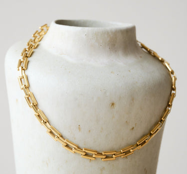 Queen Of Cubes Necklace Goud - Things I Like Things I Love