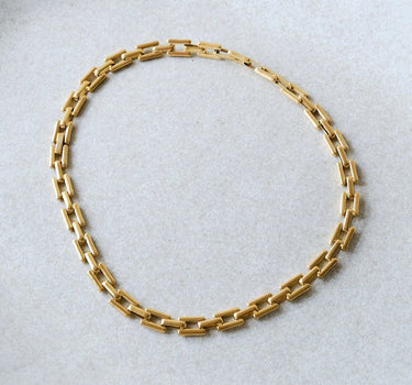 Queen Of Cubes Necklace Goud - Things I Like Things I Love