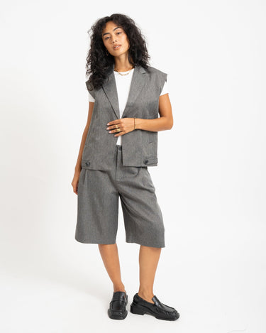 Remy Bermuda Shorts Donker Grijs - Things I Like Things I Love