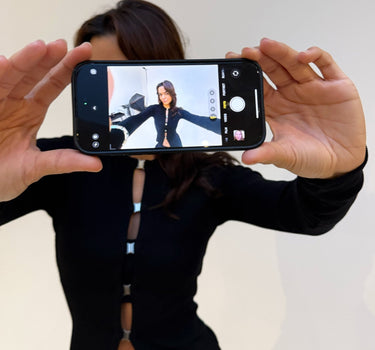 Rib Buckle Top Black - Things I Like Things I Love