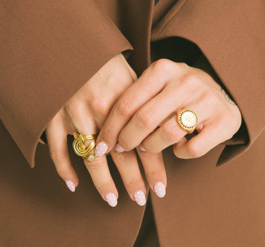 Ring Endless Gold - Things I Like Things I Love