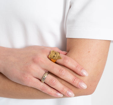 Ring Eye Of Love Gold - Things I Like Things I Love