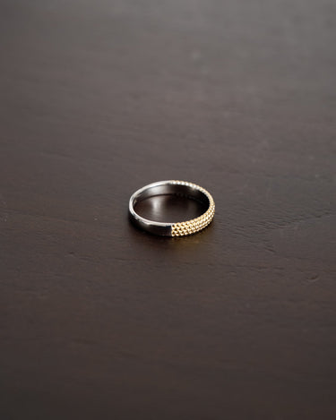 Ring Little Dots Bicolor Gold Silver - Things I Like Things I Love