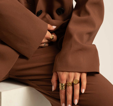 Ring Olea Gold - Things I Like Things I Love