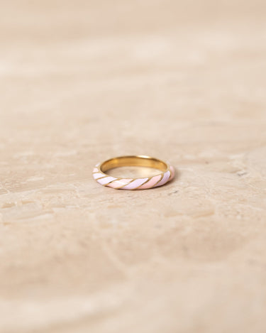 Ring Purple Epoxy Gold - Things I Like Things I Love