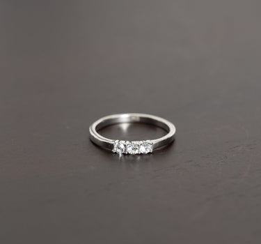 Ring Shiny Swarovski Silver - Things I Like Things I Love