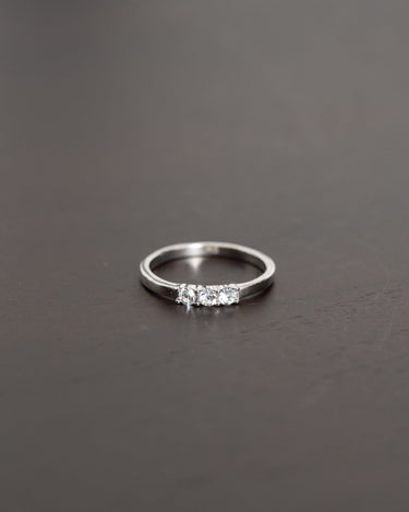 Ring Shiny Swarovski Silver - Things I Like Things I Love