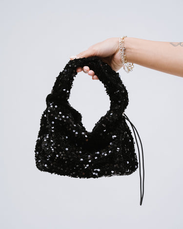 Riri Sequin Bag Black - Things I Like Things I Love