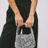 Riri Sequin Bag Small Silver - Things I Like Things I Love