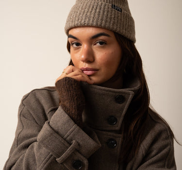 Ronja Beanie Taupe - Things I Like Things I Love