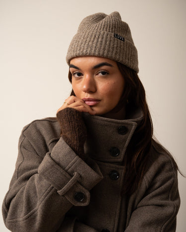 Ronja Beanie Taupe - Things I Like Things I Love
