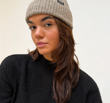 Ronja Beanie Taupe - Things I Like Things I Love