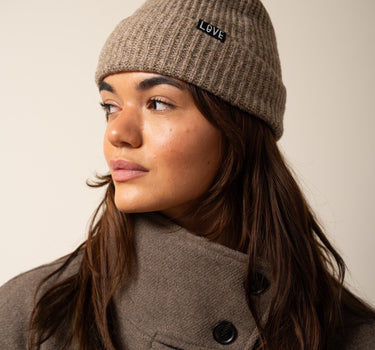 Ronja Beanie Taupe - Things I Like Things I Love