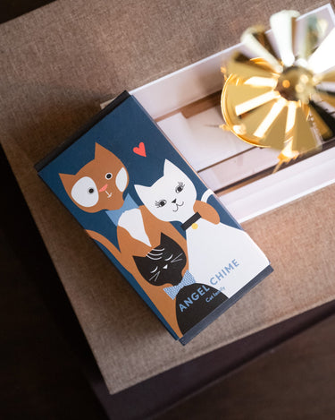 Rotating Tealight Holder Cat Family - Things I Like Things I Love