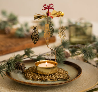 Rotating Tealight Holder Noël - Things I Like Things I Love