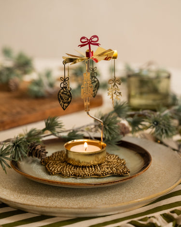 Rotating Tealight Holder Noël - Things I Like Things I Love