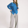 Rouge Alinine Oversized Shirt Directoire Blue - Things I Like Things I Love