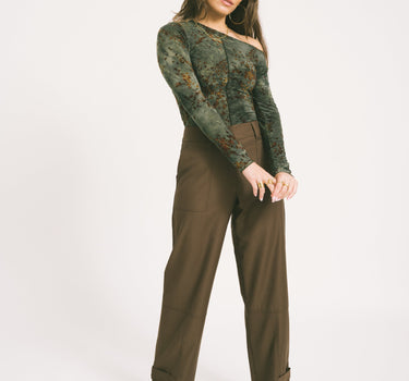 Rouge Edit Ames Trouser Chicory Coffee - Things I Like Things I Love