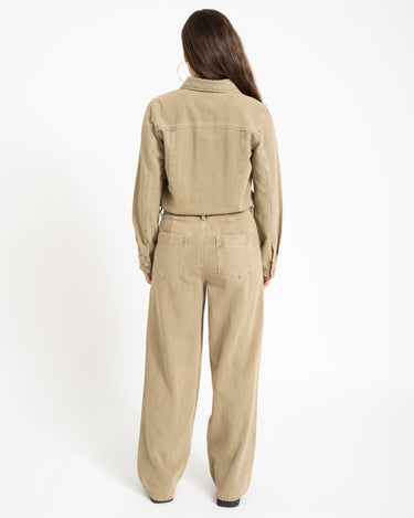 Rouge Edit Jolie Denim Jumpsuit Petrified Oak - Things I Like Things I Love