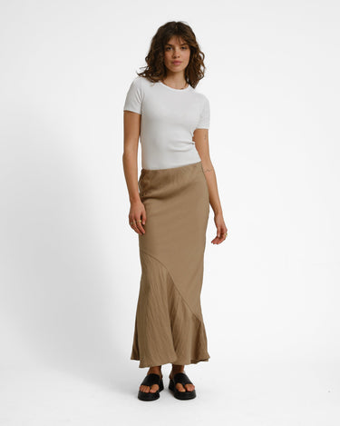 Rouge Etienne Maxi Skirt Petrified Oak - Things I Like Things I Love