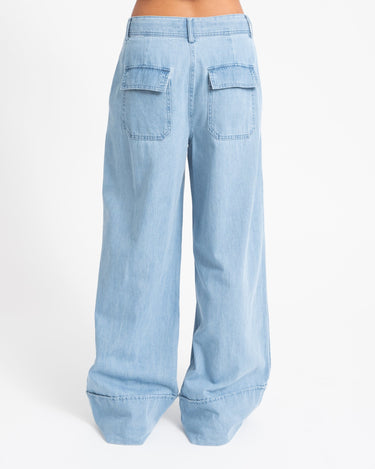 Rouge Francie Mae Trouser Light Blue Denim - Things I Like Things I Love