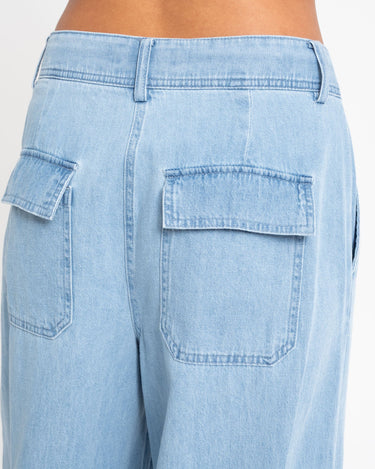 Rouge Francie Mae Trouser Light Blue Denim - Things I Like Things I Love