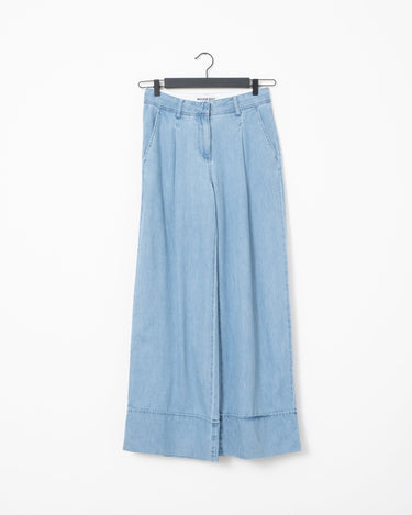 Rouge Francie Mae Trouser Light Blue Denim - Things I Like Things I Love