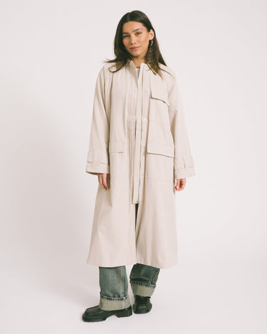 Rouge Lianne Coat Feather Gray - Things I Like Things I Love