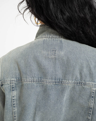 Rouge vivian Denim Jacket Light Blue - Things I Like Things I Love