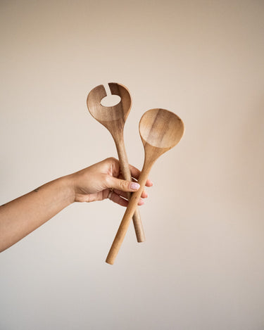 Salad Server Acacia Wood - Things I Like Things I Love