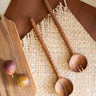 Salad Server Hommage Wood Brown - Things I Like Things I Love