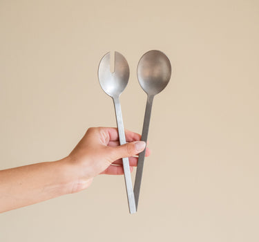 Salad Servers Charlot Silver - Things I Like Things I Love