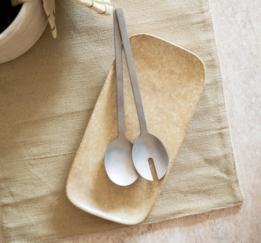 Salad Servers Charlot Silver - Things I Like Things I Love