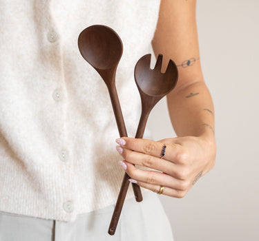 Salad Servers Della Acacia - Things I Like Things I Love