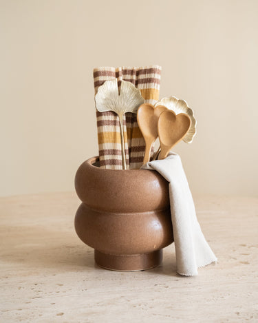 Salad Servers Heart Bamboo - Things I Like Things I Love