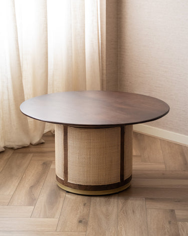 Salontafel Meso Rond Hout - Things I Like Things I Love
