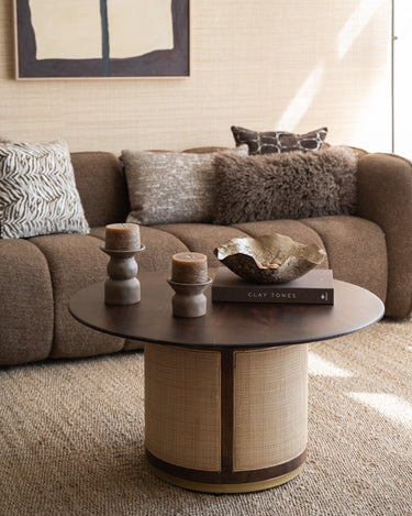 Salontafel Meso Rond Hout - Things I Like Things I Love