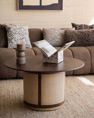 Salontafel Meso Rond Hout - Things I Like Things I Love