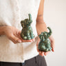 Salt & Pepper Elephant Green - Things I Like Things I Love