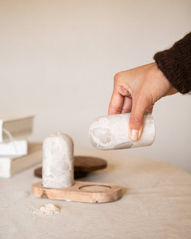 Salt & Pepper Marble - Things I Like Things I Love