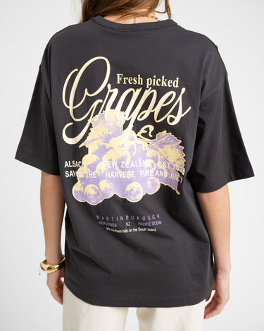 Sandra Loose Tee Grapes - Things I Like Things I Love